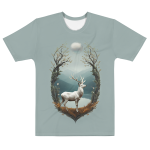 Deer By The Lake All-Over Print Men's T-Shirt