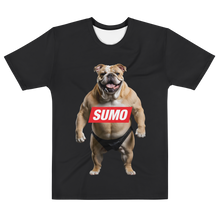 Sumo Bulldog Black All-Over Print Men's T-Shirt