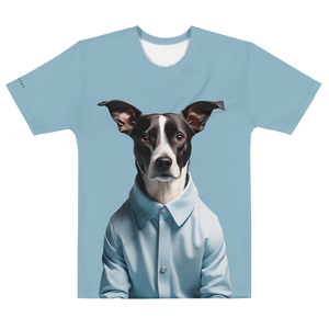 Sad Dog Blue All-Over Print Men's T-Shirt