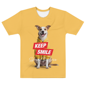 Good Boy Yellow All-Over Print Men's T-Shirt