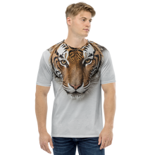 Silent Tiger Head All-Over Print Men's T-Shirt