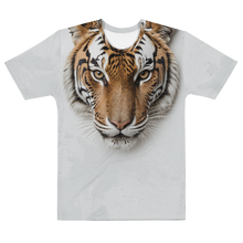 Silent Tiger Head All-Over Print Men's T-Shirt