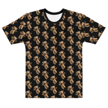 Happy Teddy Bear Pattern All-Over Print Men's T-Shirt