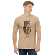 Cat Owl All-Over Print Men's T-Shirt