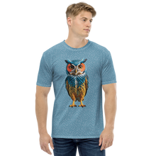 Blue Owl All-Over Print Men's T-Shirt