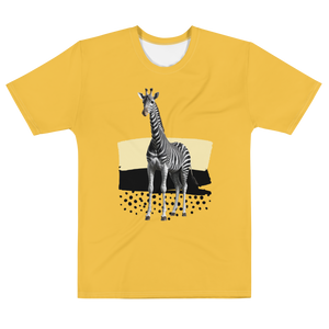 Giraffe Zebra Skin All-Over Print Men's T-Shirt