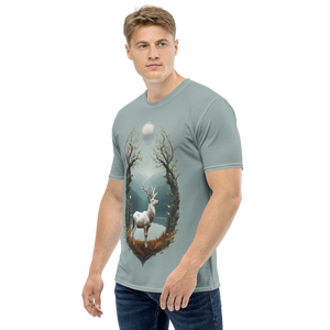 Deer By The Lake All-Over Print Men's T-Shirt