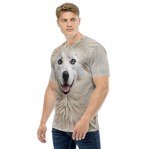 Siberian Husky All-Over Print Men's T-Shirt