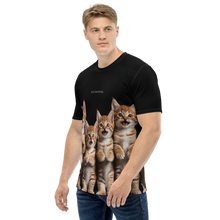 Four Cute Cats All-Over Print Men's T-Shirt