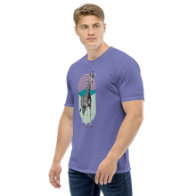 Giraffe Zebra Purple All-Over Print Men's T-Shirt