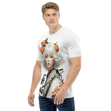 Oriental Lady with Orange and Bird All-Over Print Men's T-Shirt