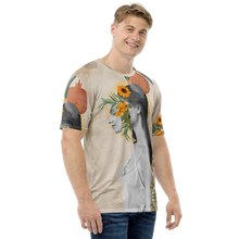 Beautiful Vintage Collage Art All-Over Print Men's Crew Neck T-Shirt