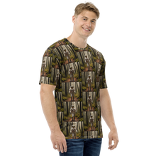 Astronout in the Forest All-Over Print Men's Crew Neck T-Shirt