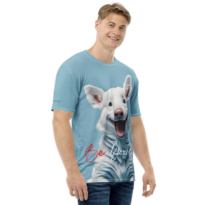 Cute Dog Be Yourself All-Over Print Men's T-Shirt