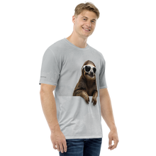 Cool Smiling Sloth All-Over Print Men's T-Shirt