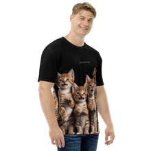 Four Cute Cats All-Over Print Men's T-Shirt