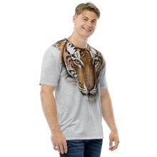 Silent Tiger Head All-Over Print Men's T-Shirt