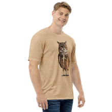 Cat Owl All-Over Print Men's T-Shirt