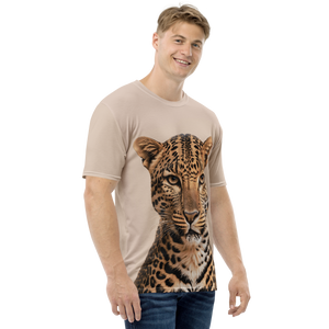 Leopard Potrait All-Over Print Men's T-Shirt