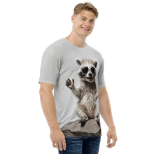 Hello Racoon All-Over Print Men's T-Shirt