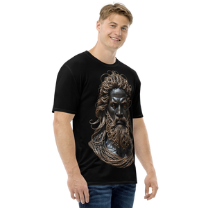 Zeus Copper Wire Sculpture All-Over Print Men's T-Shirt