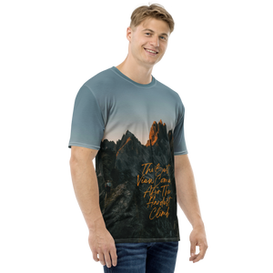 The Best View Comes All-Over Print Men's T-Shirt