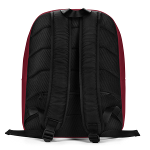 THIS IS THE END? Burgundy Minimalist Backpack