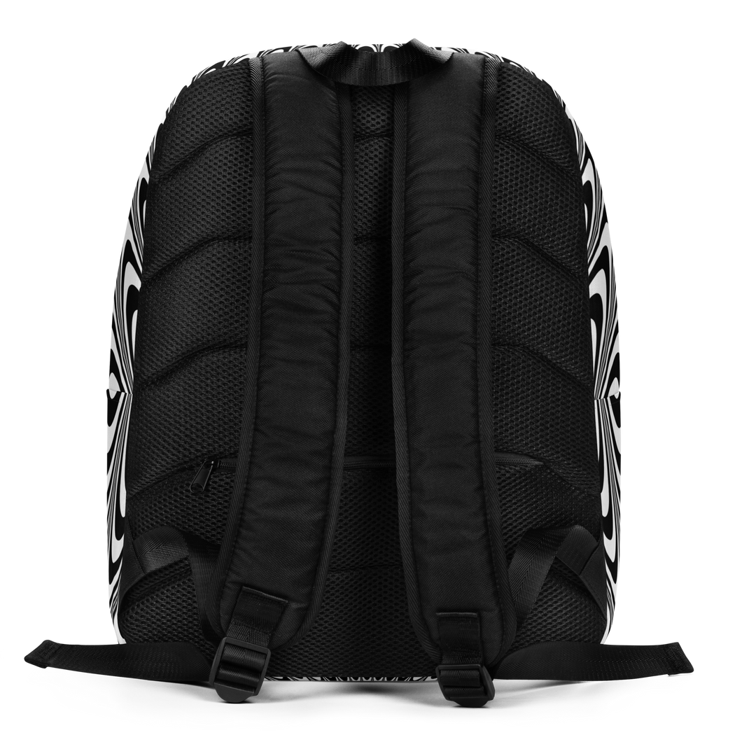 Vertigo Optical Illusion Background Minimalist Backpack