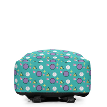 Memphis Colorful Pattern 01 Minimalist Backpac