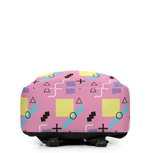 Memphis Colorful Pattern 04 Minimalist Backpack