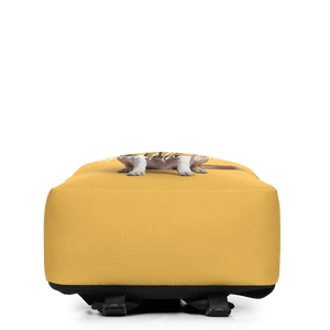 Good Boy Yellow Minimalist Backpack