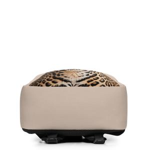 Leopard Potrait Minimalist Backpack