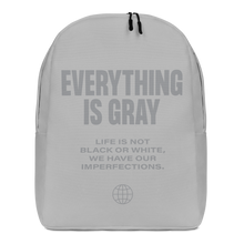 Everything is Gray Minimalist Backpack