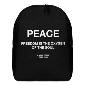 Freedom is the oxygen of the soul Minimalist Backpack