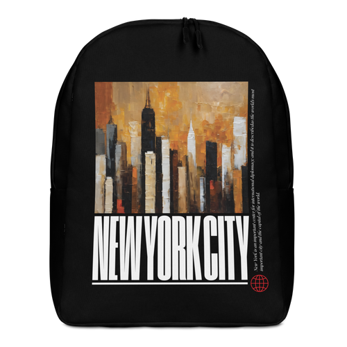 NYC Landscape Painting Minimalist Backpack