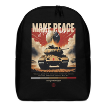 Make Peace Stop War Tank Minimalist Backpack