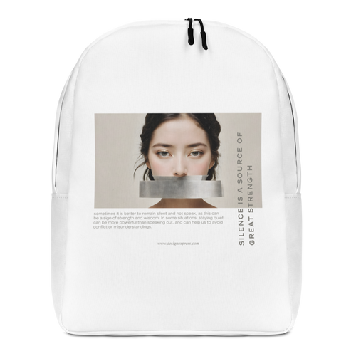 Silence Lao Tzu Minimalist Backpack