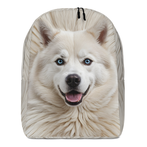 Siberian Husky Minimalist Backpack