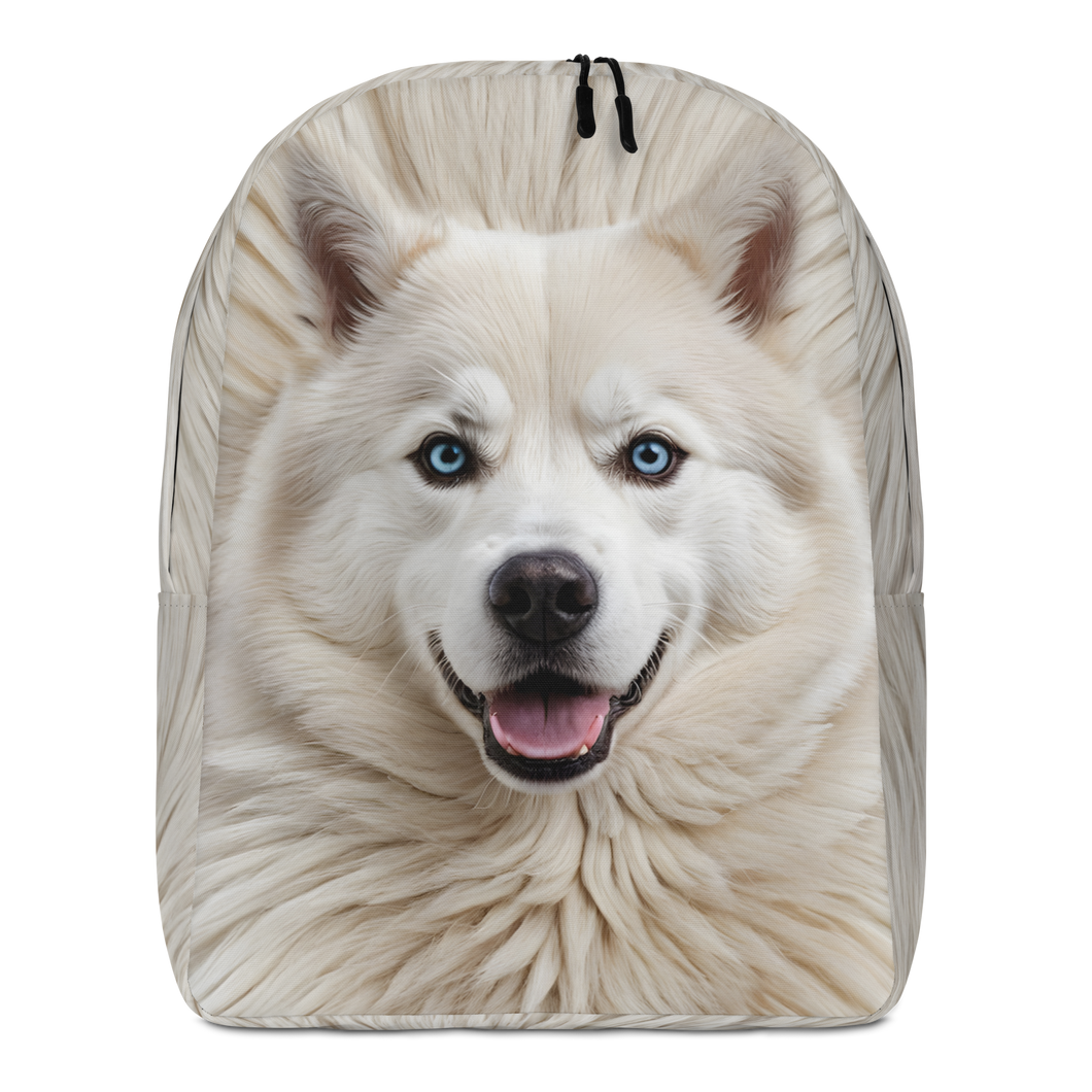 Siberian Husky Minimalist Backpack