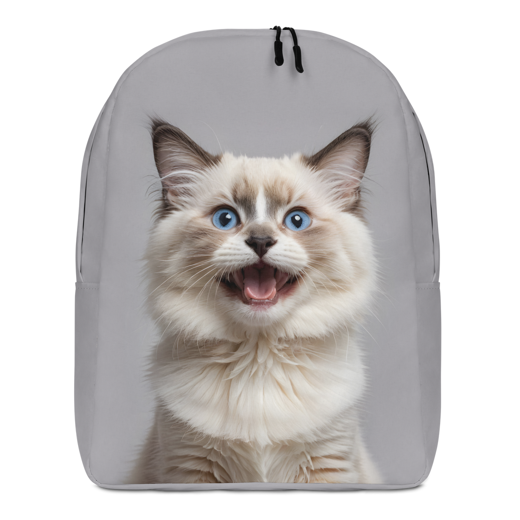 Ragdoll Kitten Minimalist Backpack