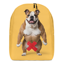 Bulldog X-Tape Yellow Minimalist Backpack