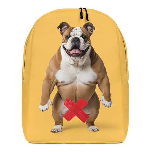 Bulldog X-Tape Yellow Minimalist Backpack