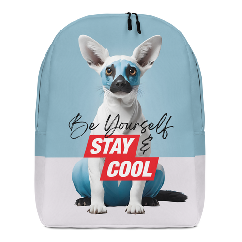 Be Yourself & Stay Cool Minimalist Backpack