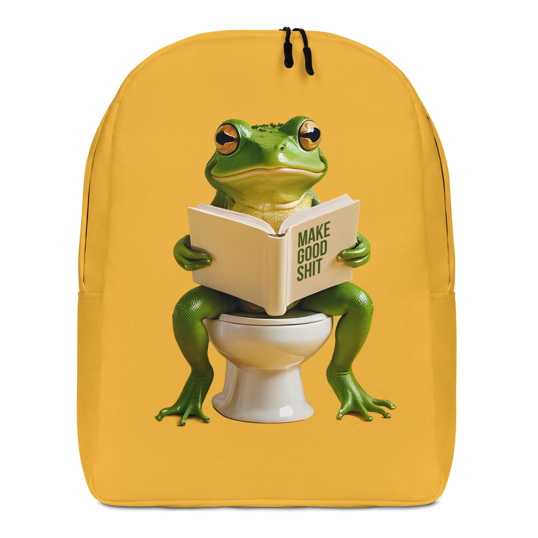 Frog Poop Minimalist Backpack