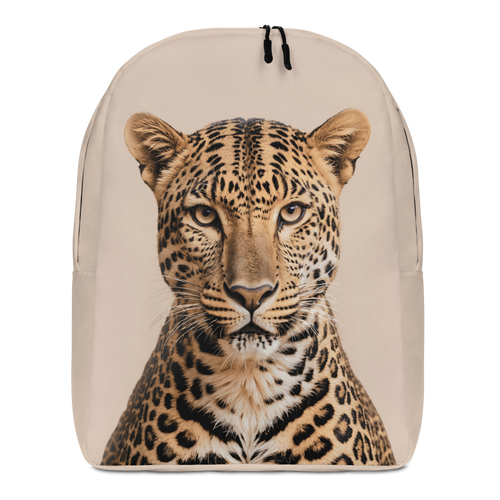 Leopard Potrait Minimalist Backpack