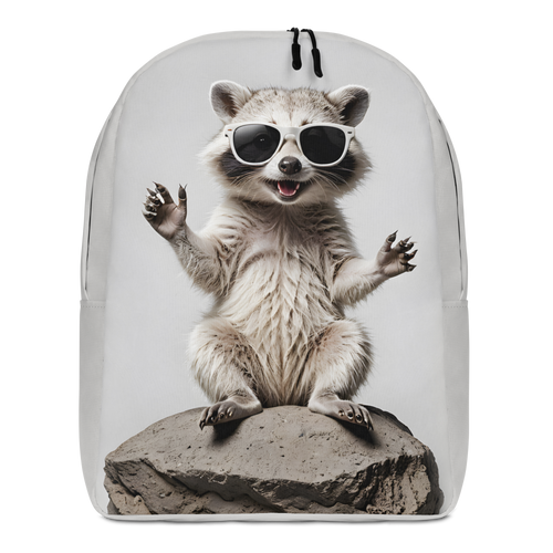 Hello Racoon Minimalist Backpack