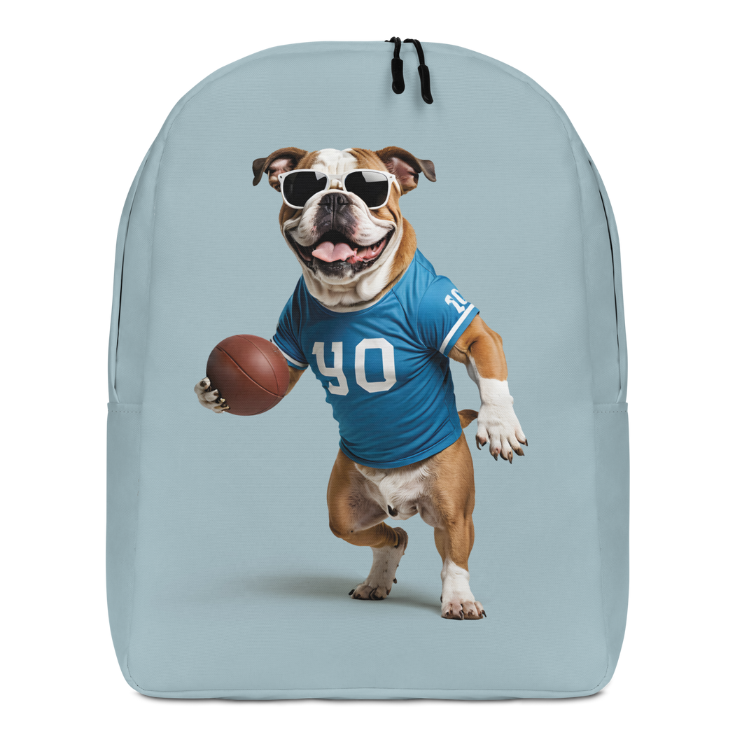 Bulldog Basketball Minimalist Backpack