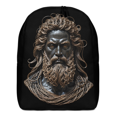 Zeus Copper Wire Sculpture Minimalist Backpack