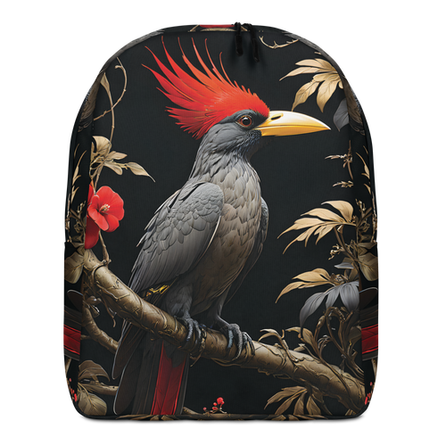 Beauty Tropical Bird Minimalist Backpack