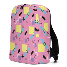 Memphis Colorful Pattern 04 Minimalist Backpack